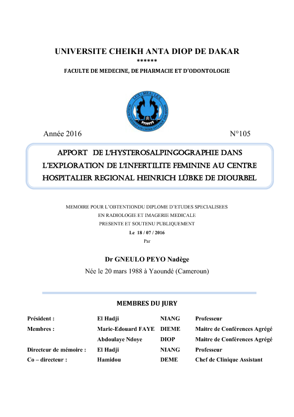 infertilité féminine pdf infertilité féminine pdf
